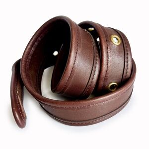 Vintage Coach Replacement Strap Brown Leather 39in L for Musette Carrier Wooster